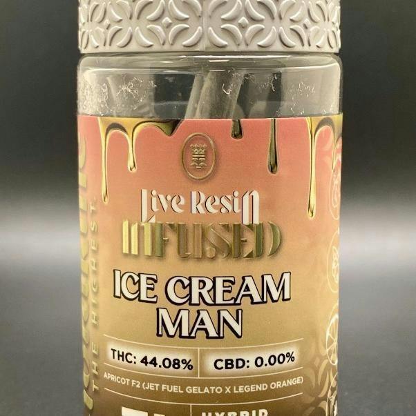 Ice Cream Man - 3 Pack Preroll Case (1.8g) Infused