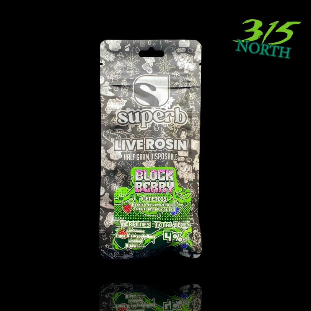 Blockberry Live Rosin Vape O2