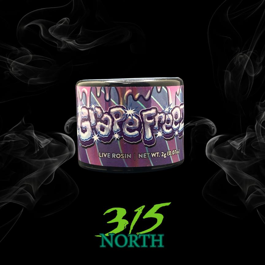 Grape Freeze Live Rosin 2g Jar