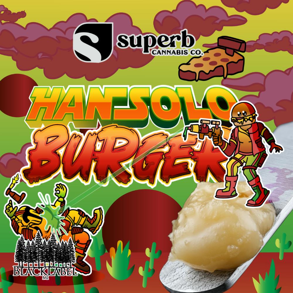 Han Solo Burger (1g) Live Rosin