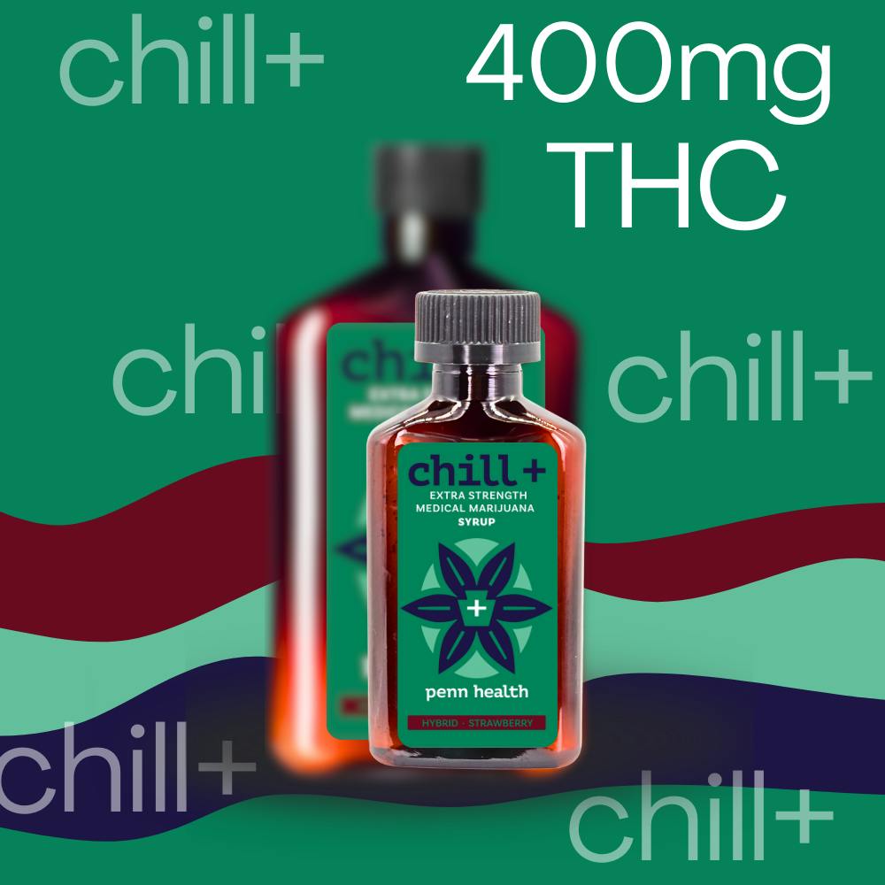 Penn Health Strawberry Syrup 400mg