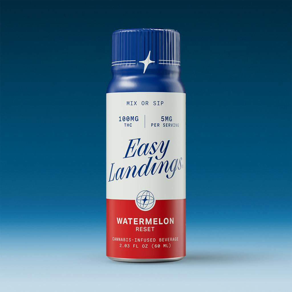 Easy Landings Watermelon Drink Mix 100mg   Beverage