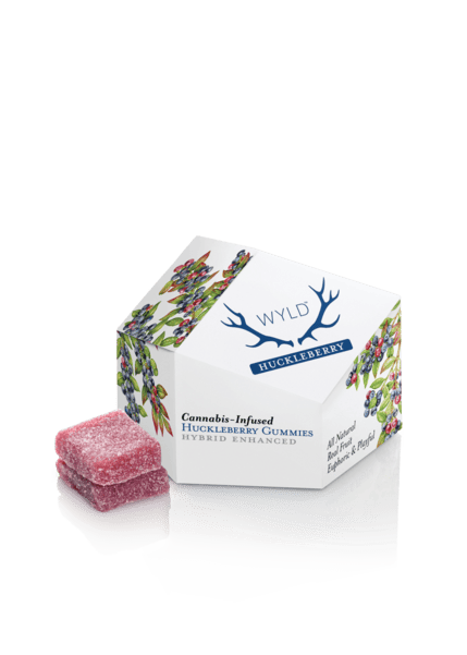 KB - WYLD: THC GUMMY - HUCKLEBERRY - 100MG