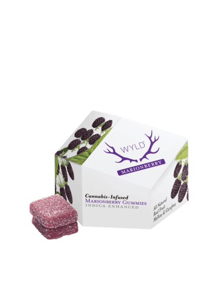 KB - WYLD: THC GUMMY - MARIONBERRY - 100MG