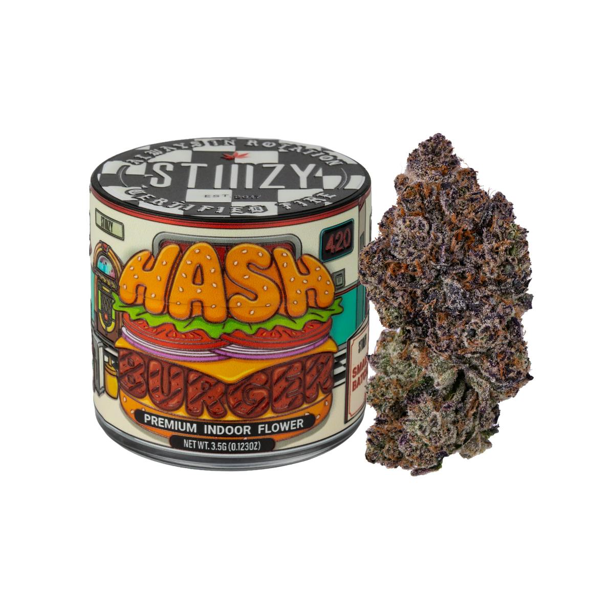STIIIZY - Premium Jars - Hashburger - 3.5g