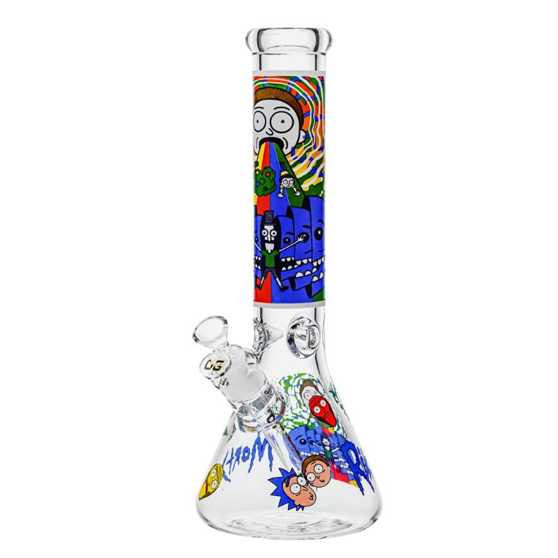 14" 7mm OG Original Hero Madness Beaker Bong Design B