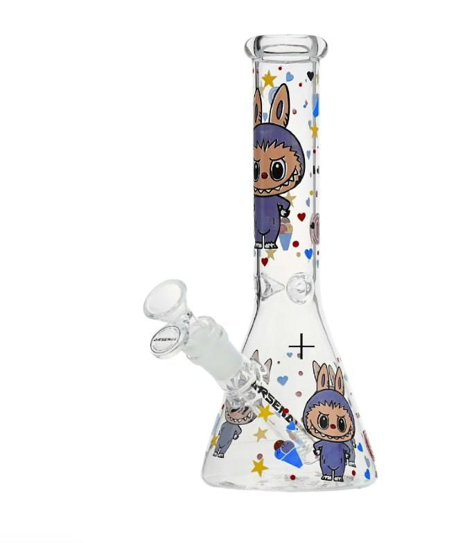 10" 5mm Arsenal Bunny Pop Crew Beaker (Design 4)