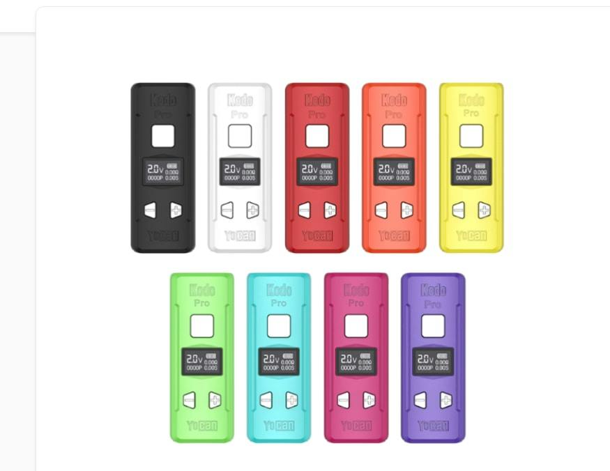 Yocan Kodo Pro 510 Battery (Mix Colors)