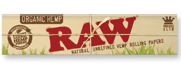 RAW - Organic Hemp Rolling Papers King Size Slim