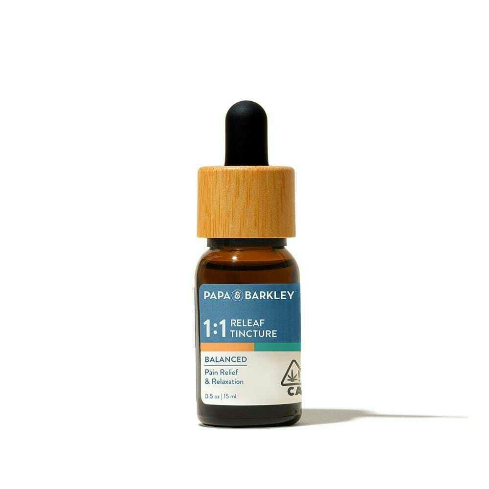 Papa & Barkley - Releaf | Tincture | 1CBD:1THC | 15ML