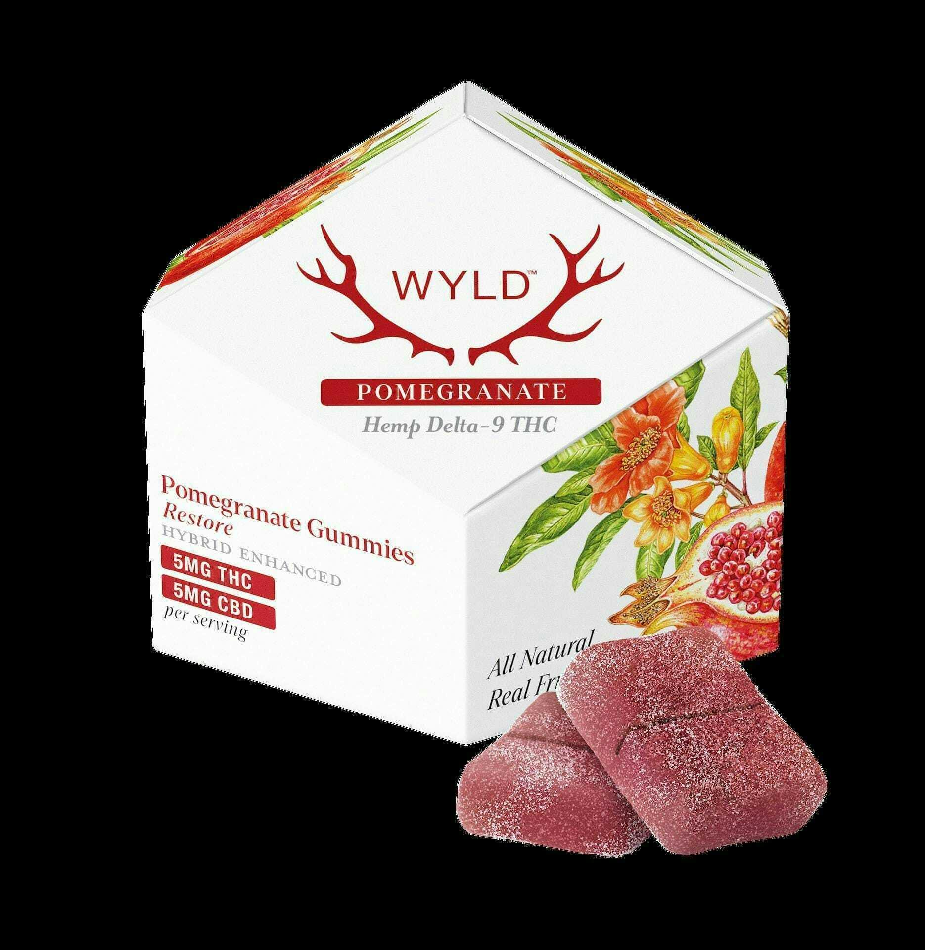 WYLD - POMEGRANATE: 1THC:1CBD