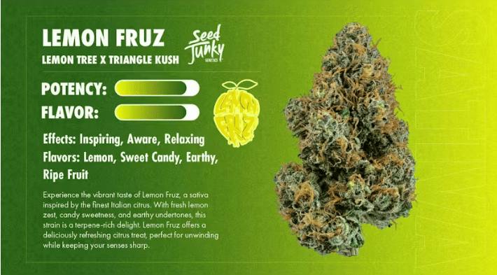 Seed Junky - Lemon Fruz | 3.5G [S] - 3.5 grams