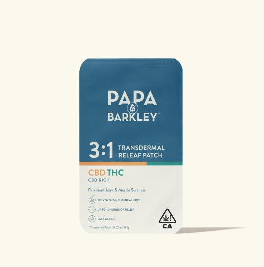 Papa & Barkley - Releaf Patch | 3CBD : 1THC