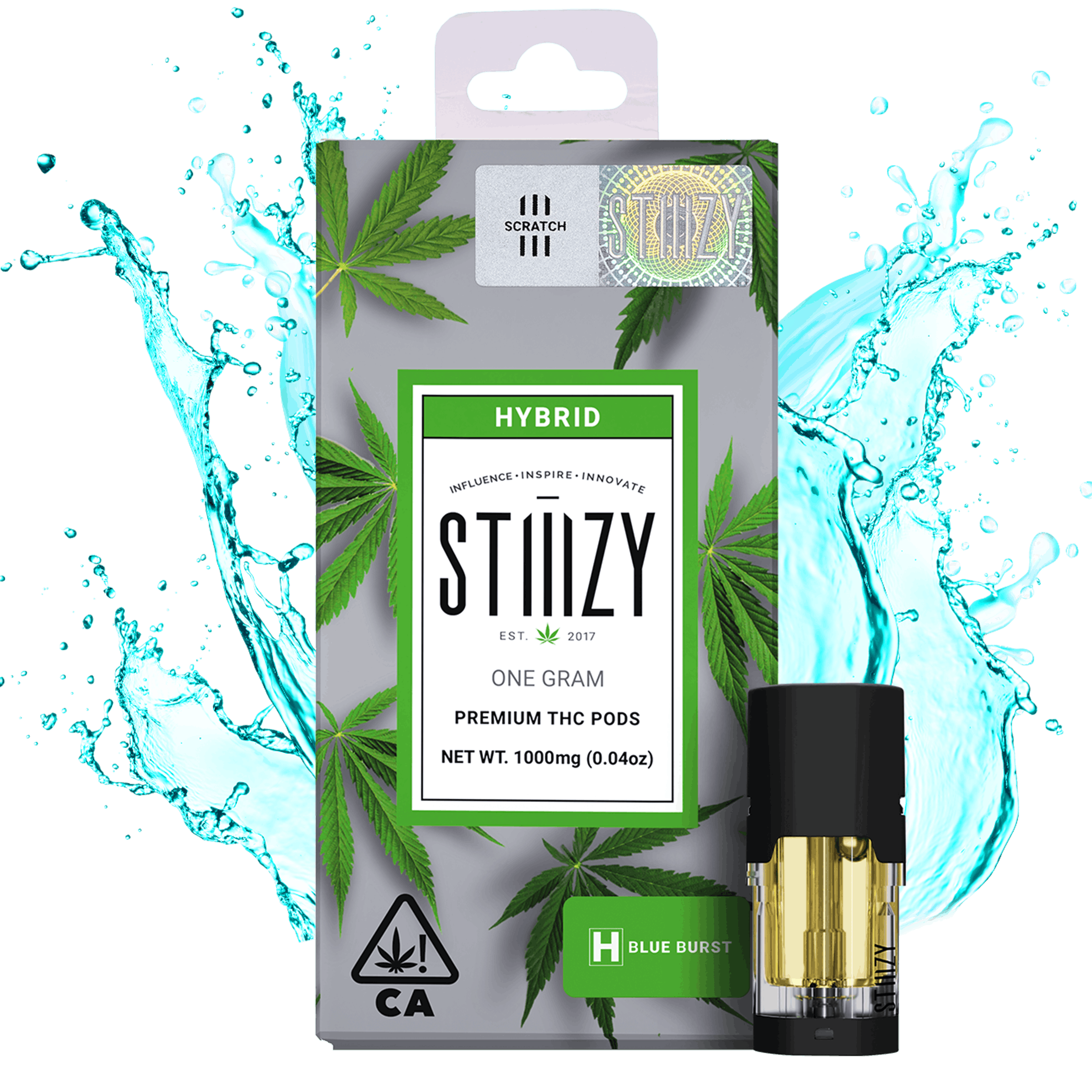Stiiizy — Org Pods - Blue Burst