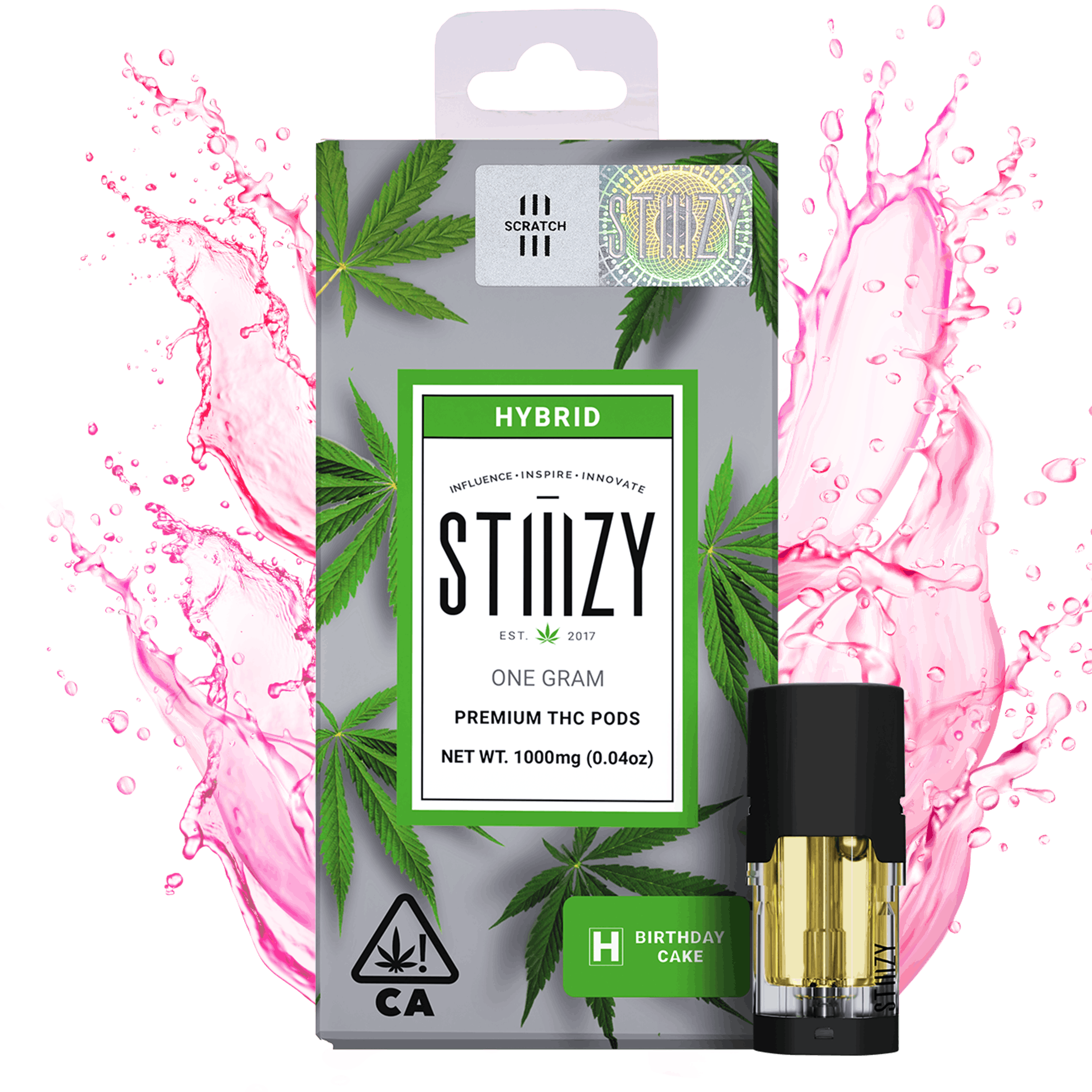 Stiiizy — Org Pods - Birthday Cake