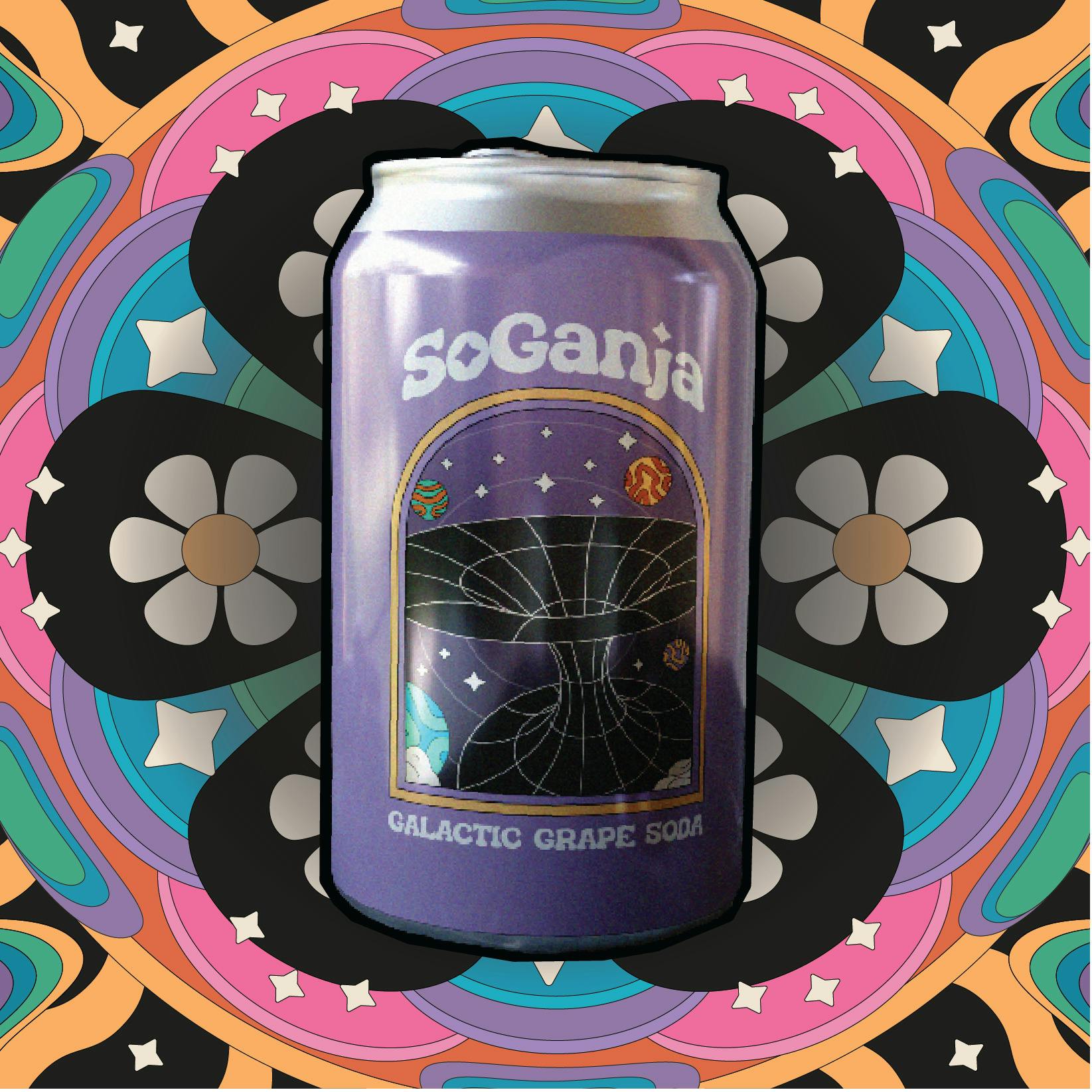 Galactic Grape (Sativa Blend) | Live Resin Soda