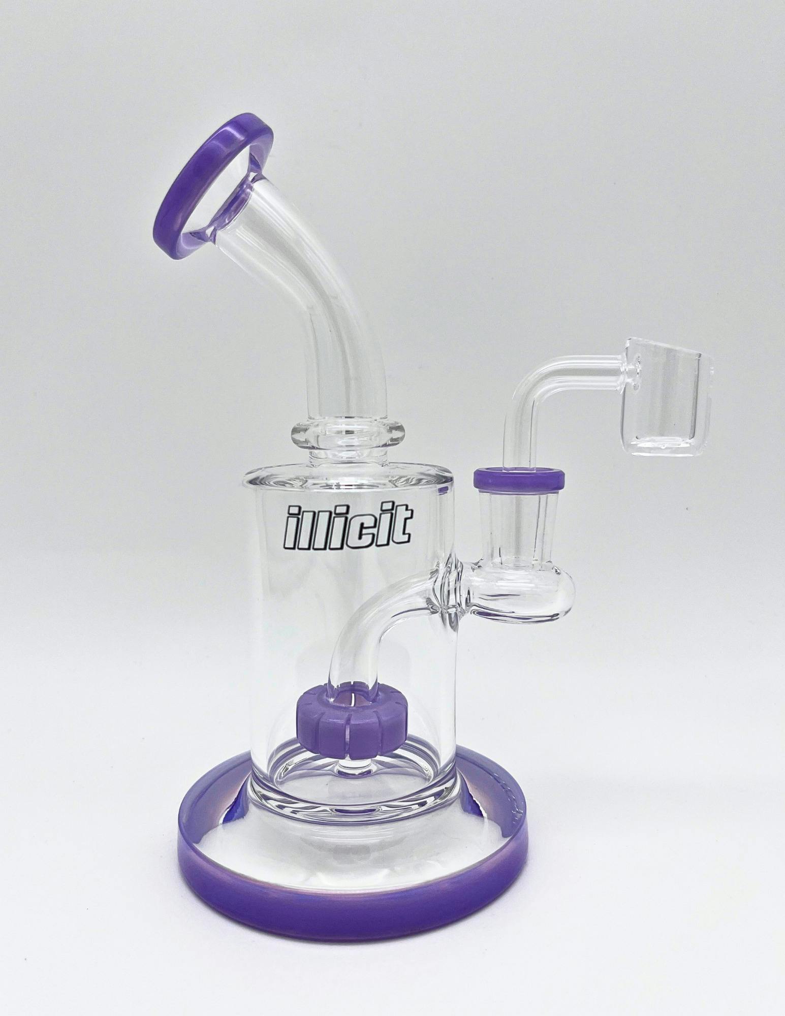ILLICIT 6.5" DAB RIG AMETHYST