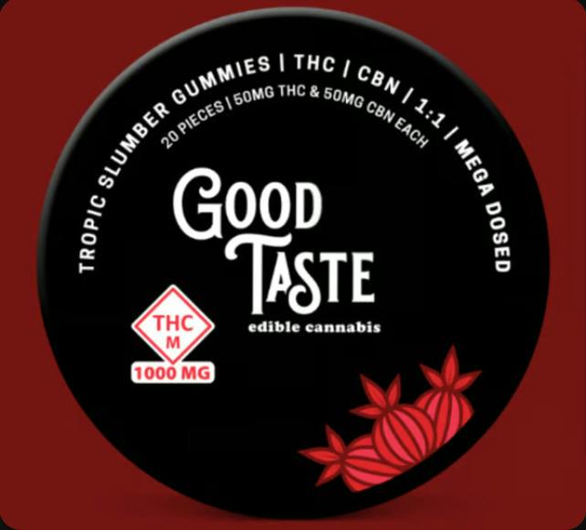 Tropic Slumber | 1:1 THC:CBN Gummies