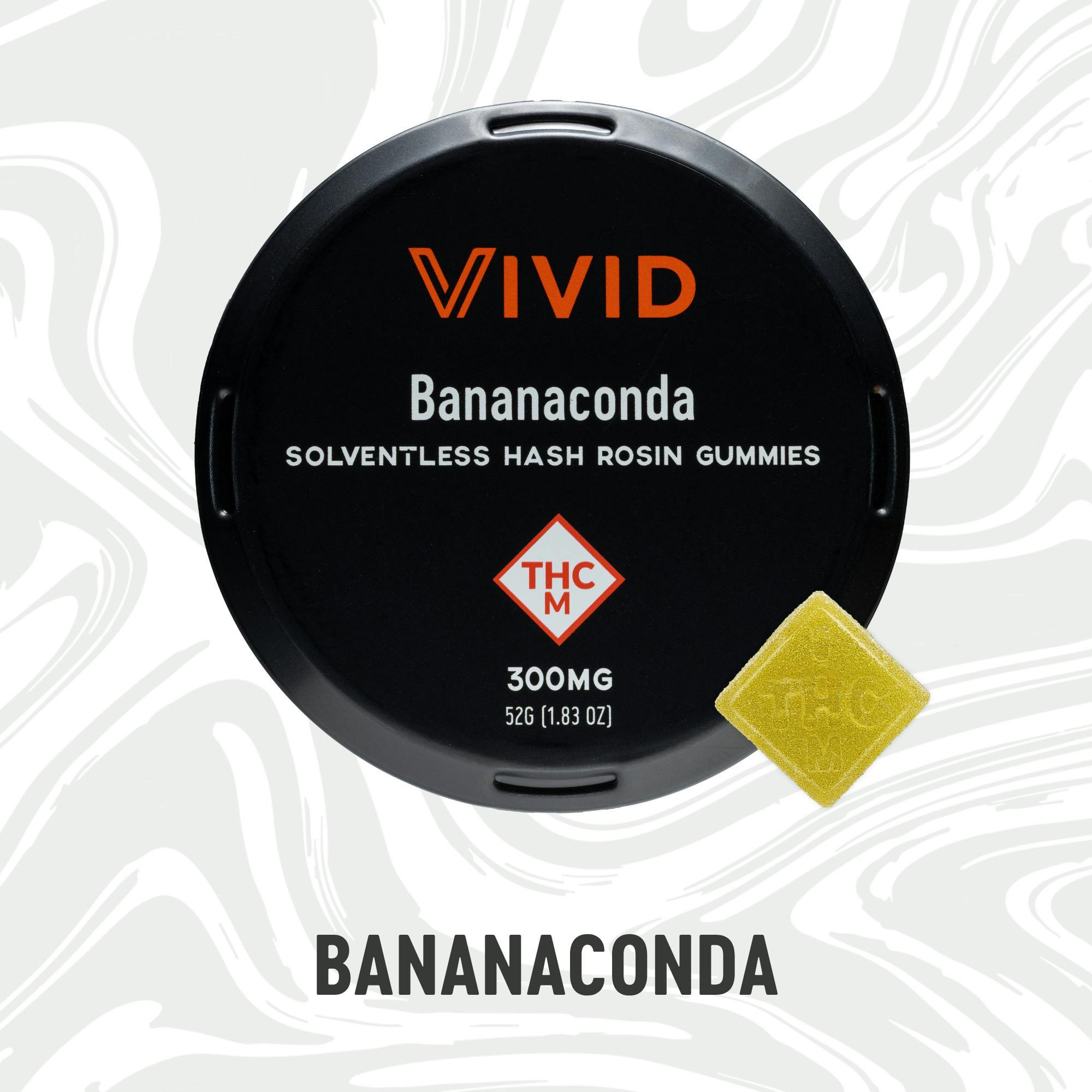 Bananaconda | Live Rosin Gummies