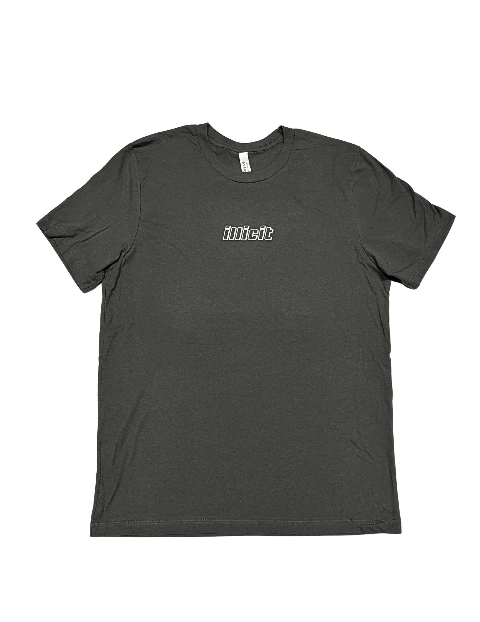 ILLICIT T-SHIRT ASPHALT GREY LARGE