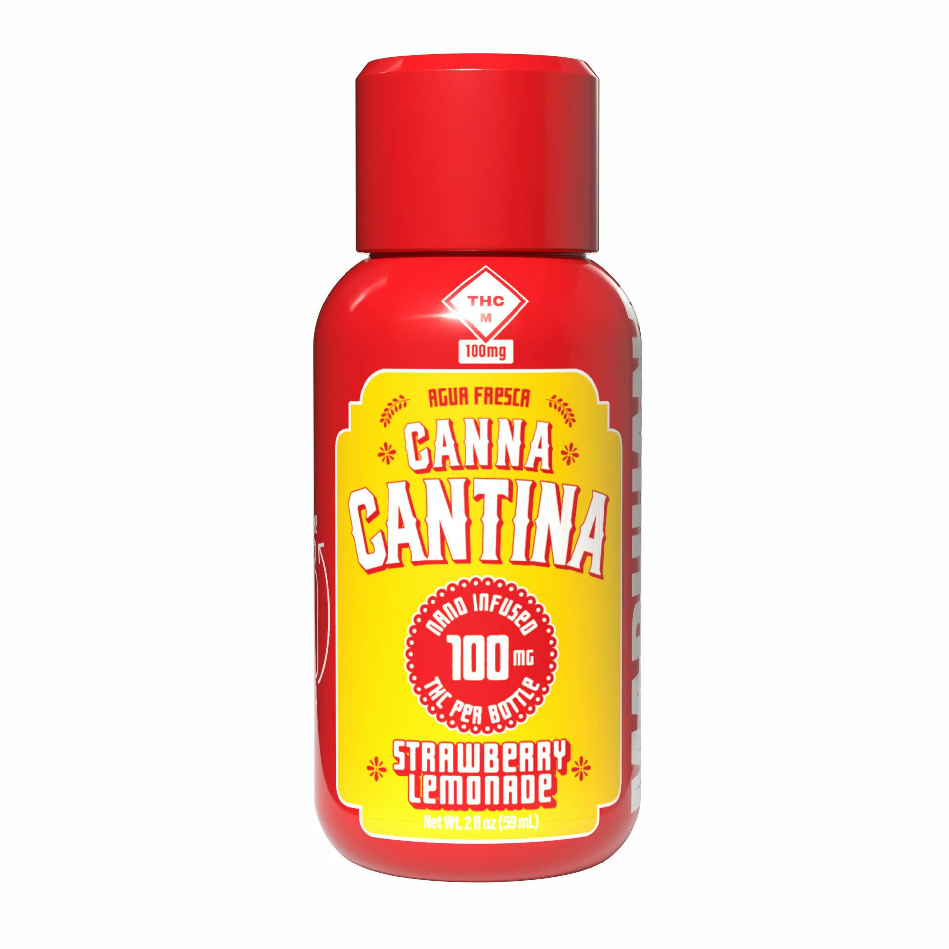Agua Fresca | Strawberry Lemonade | 2oz Infused Shot
