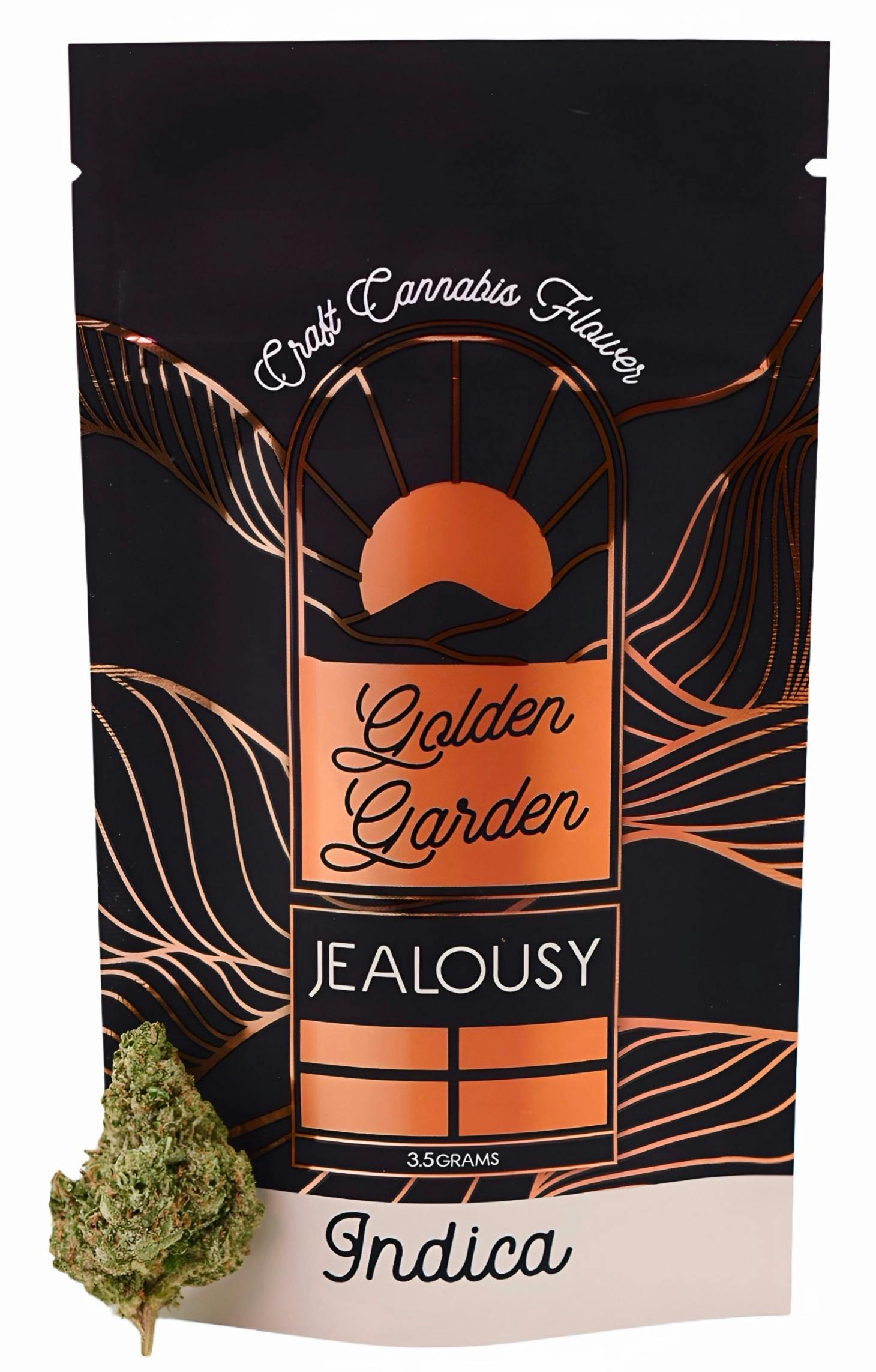 Golden Garden | Flower | Jealousy | 3.5g