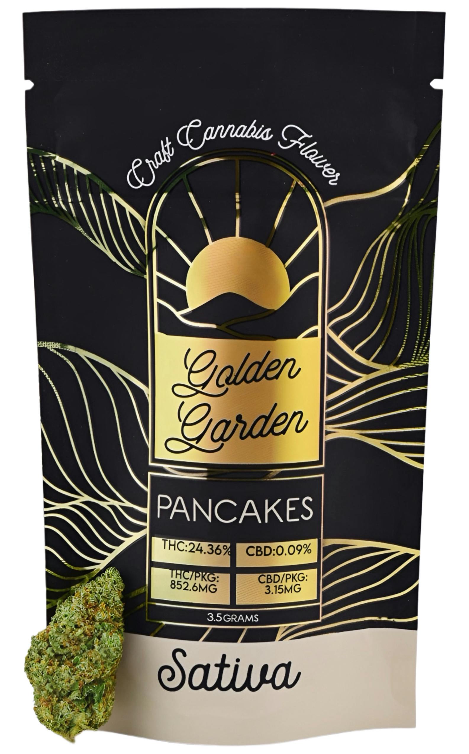 Golden Garden | Flower | Pancakes | 3.5g
