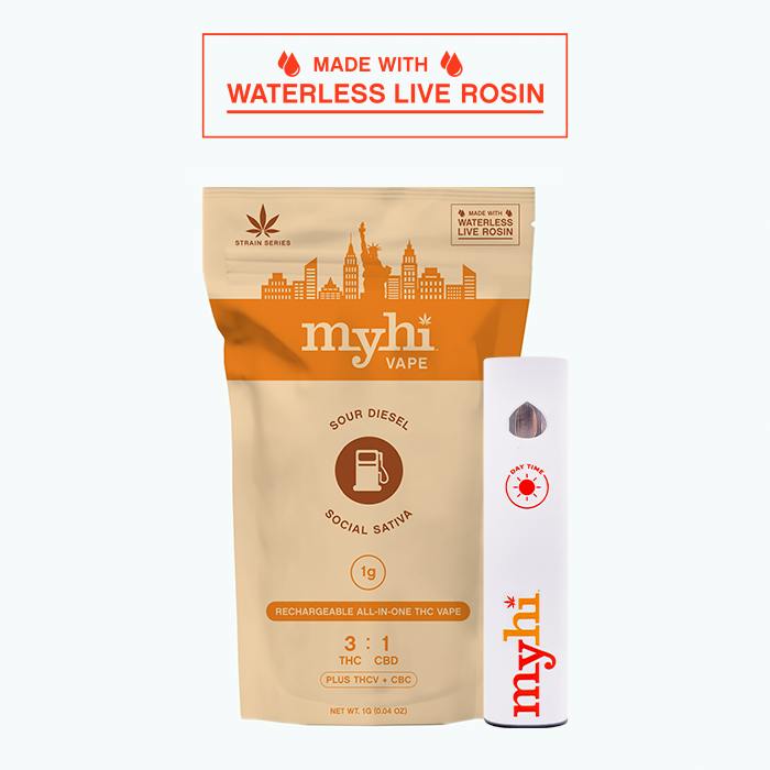MyHi | Vape | Sour Diesel | 3:1 THC:CBD | 1g