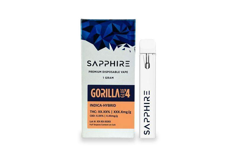 Sapphire | Vape | Gorilla Glue # 4 | 1g