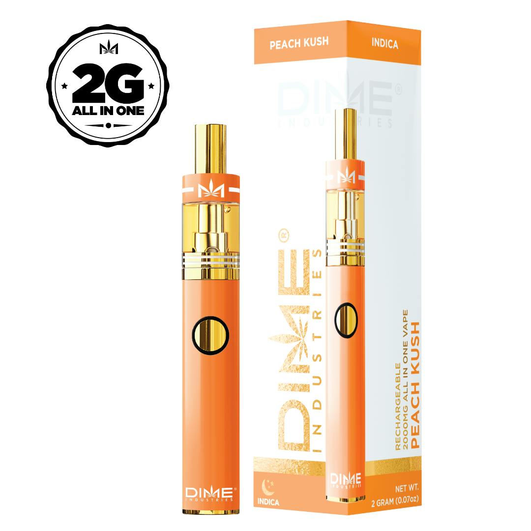 DIME Industries | Vape | Peach Kush | 2g