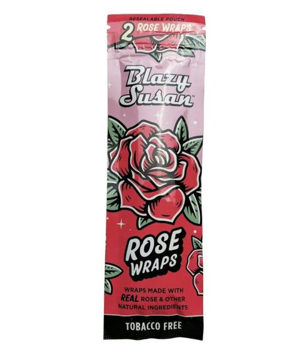 Blazy Susan - Natural Rose Wraps - 2pk