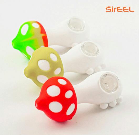 4.5" Silicone Mushroom Pipe