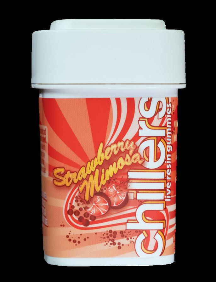 Strawberry Mimosa Live Resin Sativa Gummies 20pk