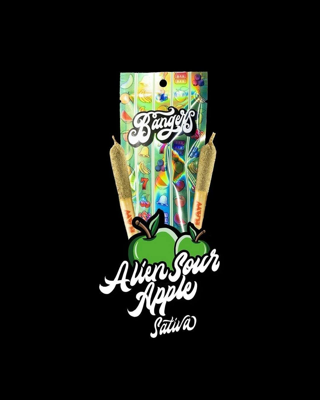 Alien Sour Apple Infused 2pk