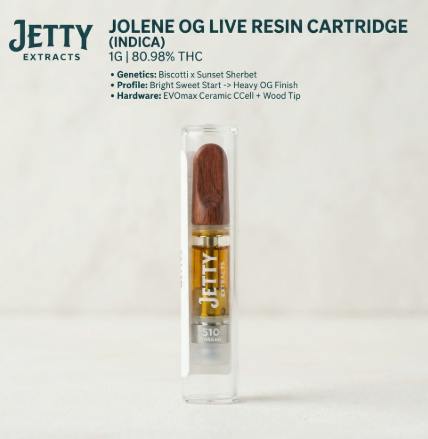 Jolene OG Live Resin Cartridge