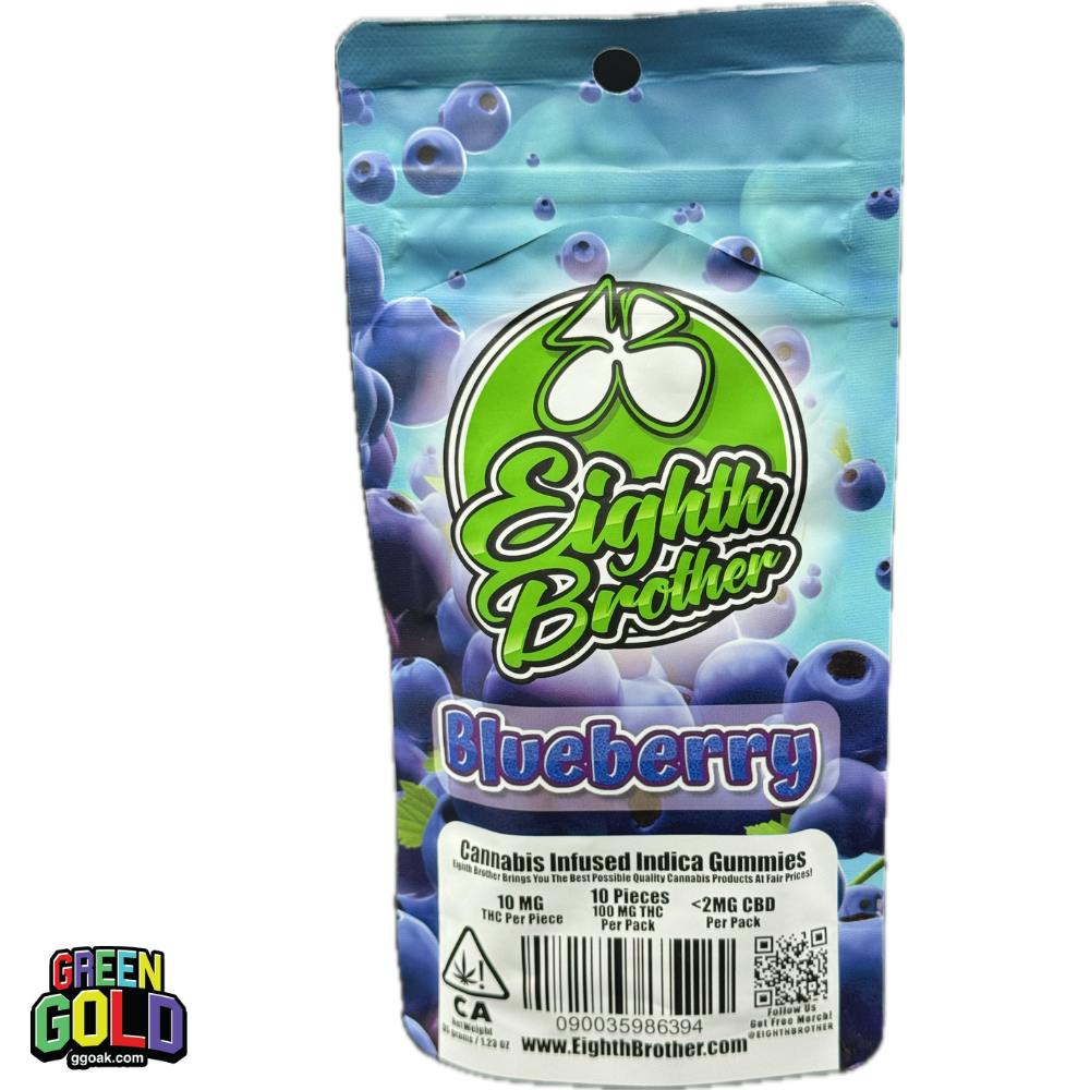 EIGHTH BROTHERS BLUEBERRY (GUMMIES) Gummies 100mg