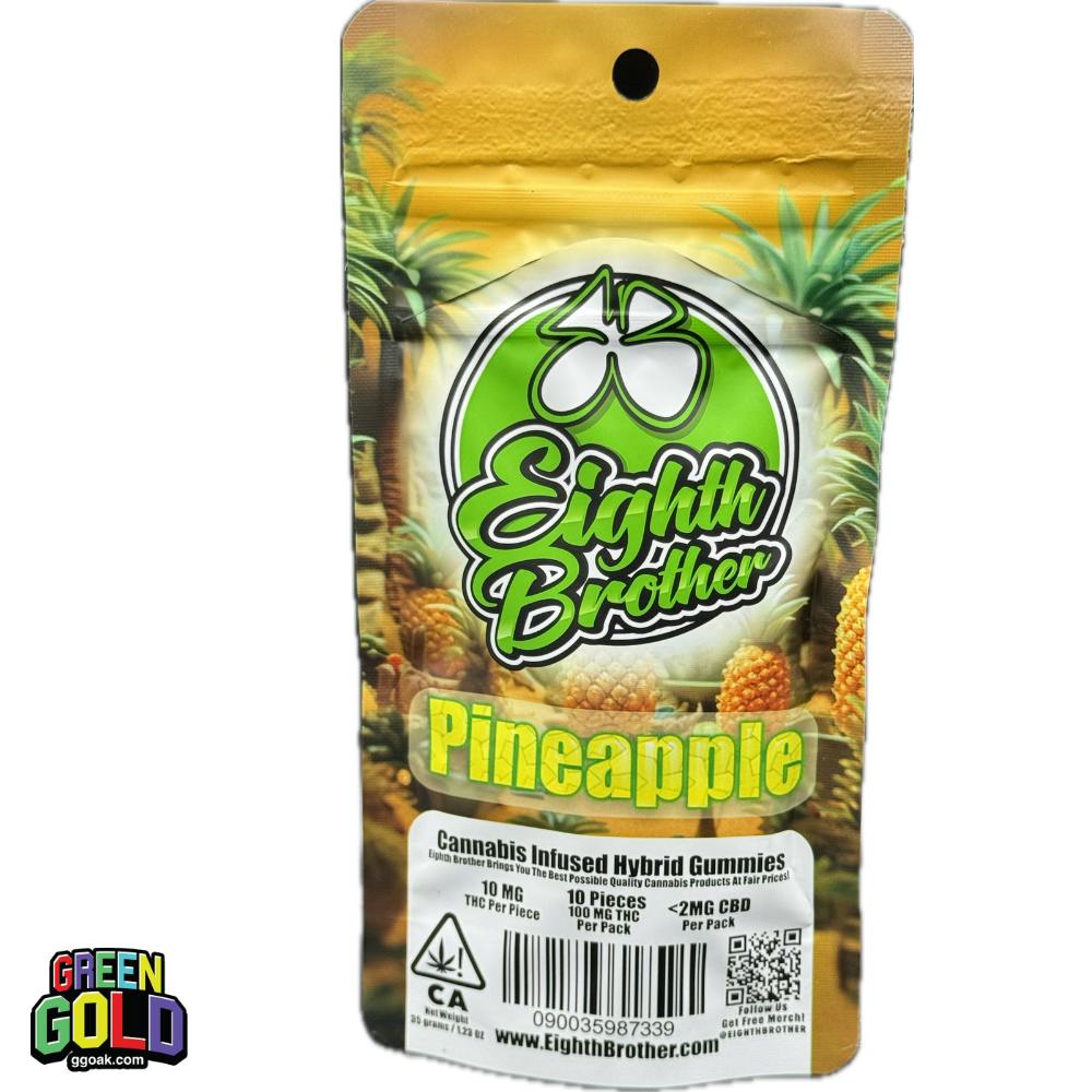 EIGHTH BROTHERS PINEAPPLE 🍍 GUMMIES 100mg