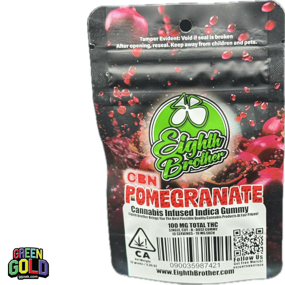 EIGHTH BROTHERS POMEGRANATE (SINGLE GUMMY) Gummies 100mg