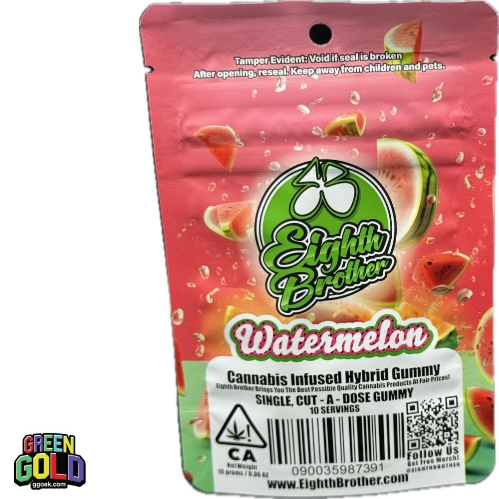 EIGHTH BROTHERS WATERMELON 🍉 (GUMMY) HYBRID Gummies 100mg
