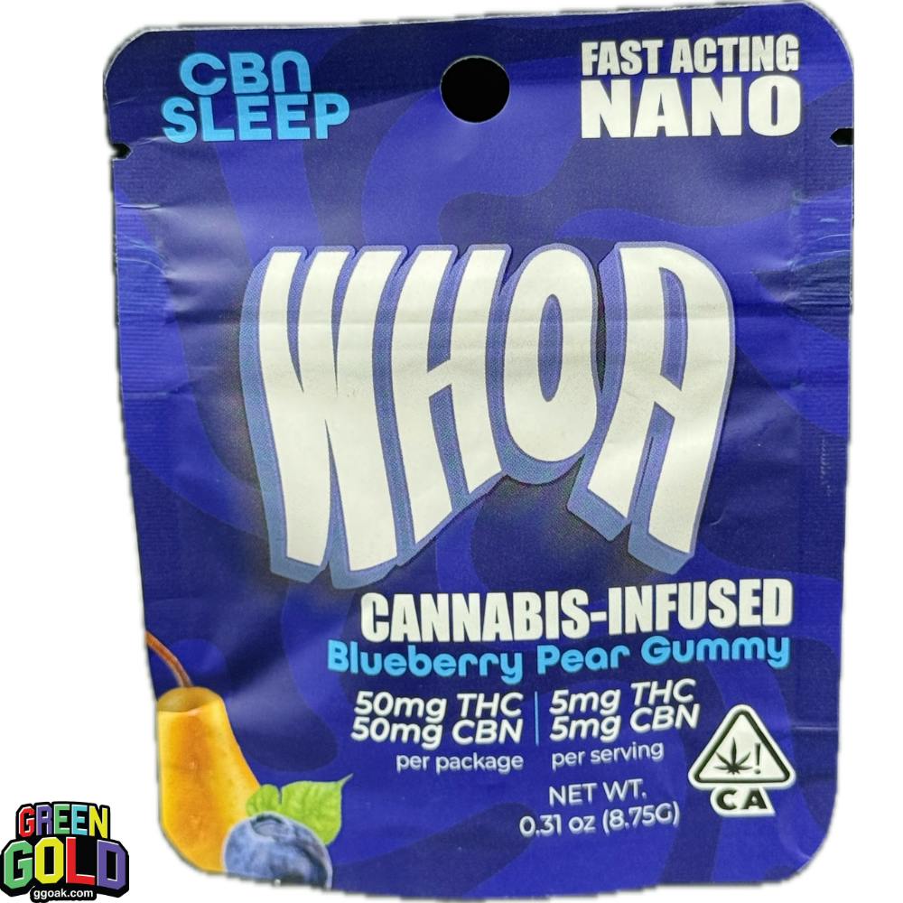 WHOA BLUEBERRY PEAR Gummies 100mg