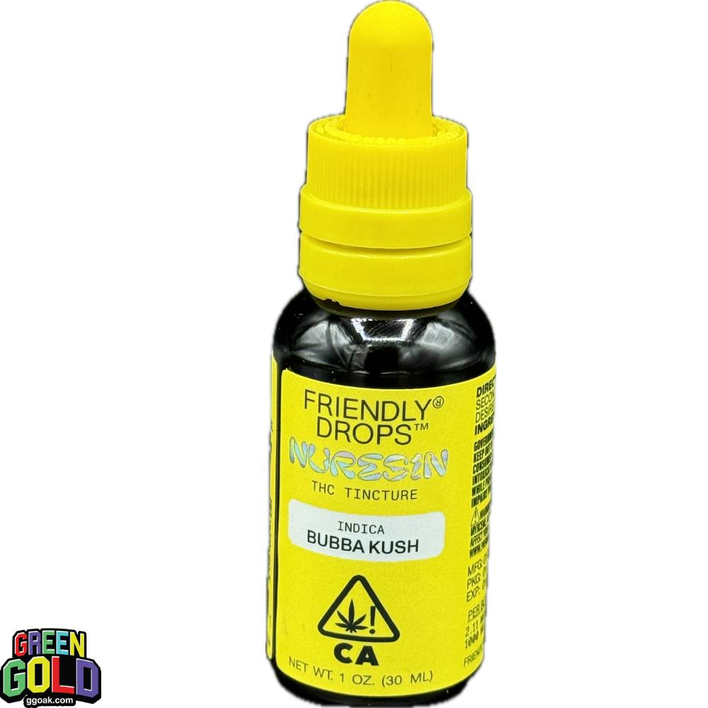 Friendly Brand Bubba Kush Full Spectrum Tincture 1000mg
