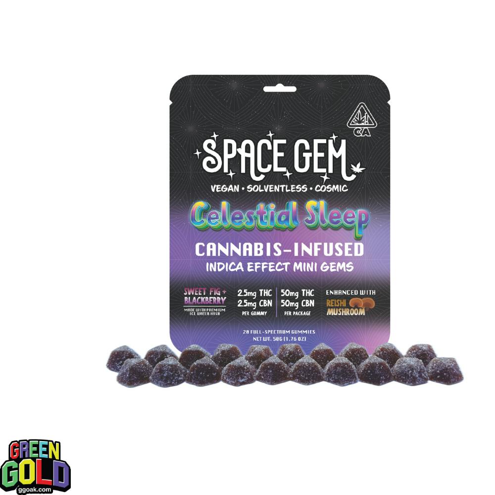 Space Gem Indica Effect Mini Gummies 100mg