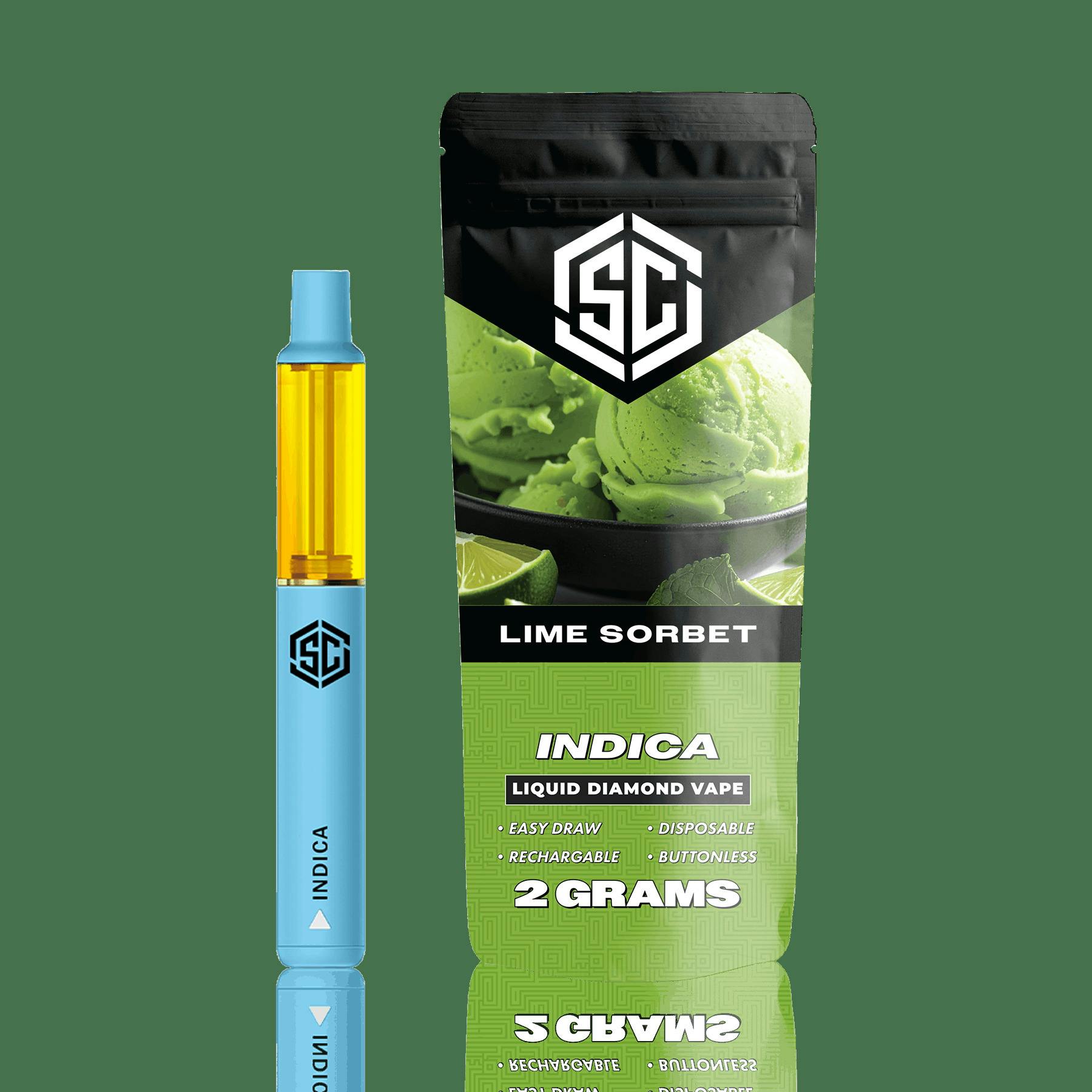 The SC - Lime Sorbet - 2g Liquid Diamond Disposable
