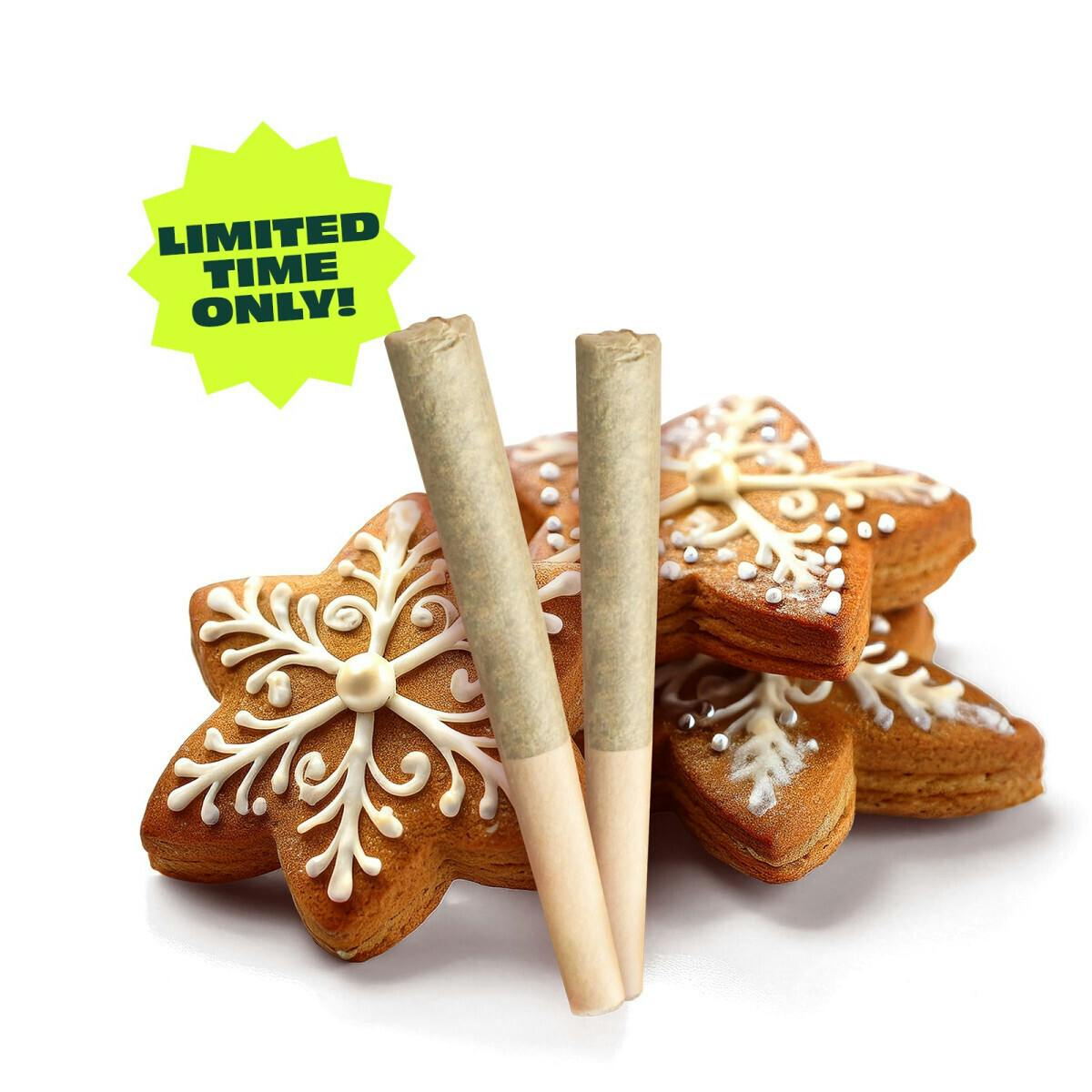 0.5g 2pk float Flavor Infused Distillate Preroll - Ginger Ale Mist (H) at Hidden Wonders Dispensary