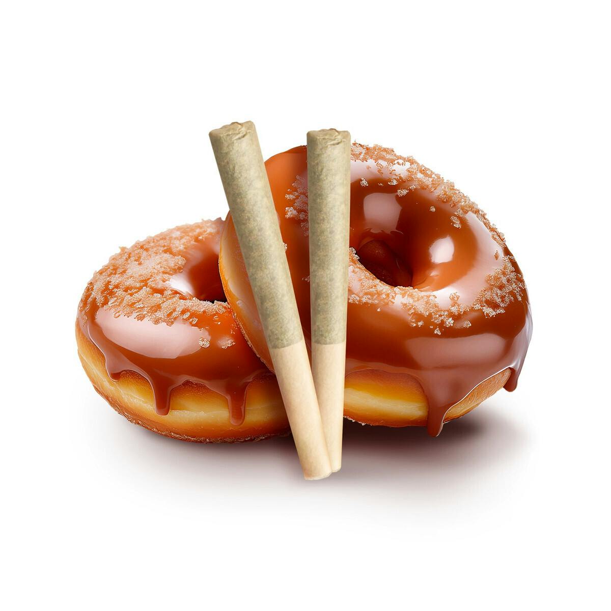 0.5g 2pk float Flavor Infused Distillate Preroll - Glazed Donut (I) at Hidden Wonders Dispensary