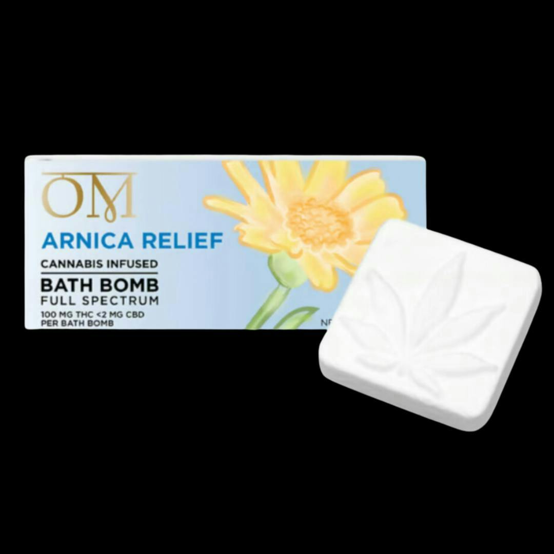 OM - Arnica Relief 100mg Bath Bomb