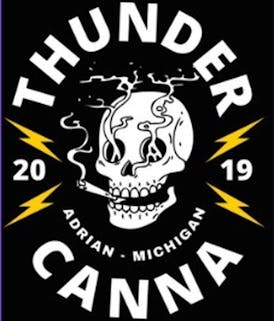 Thunder Canna - Brisk Blue Razz 4pc x 50mg (Hybrid)