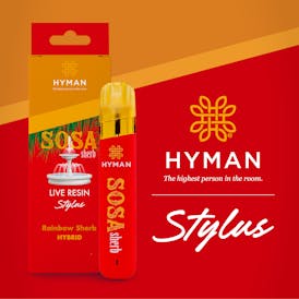 Hyman - Live Resin Stylus 1g - Sosa Sherb (Hybrid)