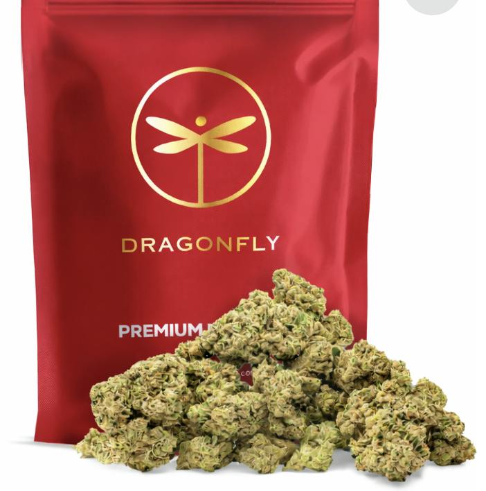 Dragonfly 28g Flower | Grape Pie (Indica/Hybrid)