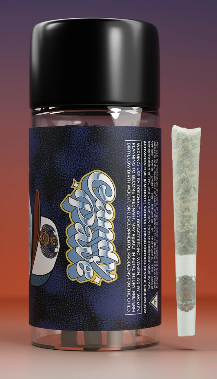 Michigander Fire - Candy Pave (5 X 0.5g) Joints